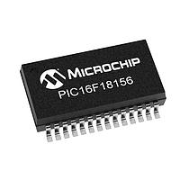 Microchip Technology PIC16F18156T-I/SS Microcontrollers 28KB Flash, 2KB RAM, 128B EEPROM, 12b Diff. ADCC, 2x16-bit dual PWM