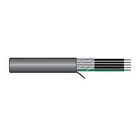 Alpha Wire 85615CY BK005 Multi-Conductor Cables 16 AWG 15 Conductor 600V Braid PVC PVC, 100 ft Spool - Black