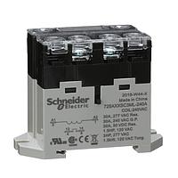 Schneider Electric Relays 725AXXSC3ML-240A Standard Power Relay SPST-NO 30A DIN LED 240 VAC