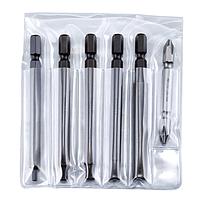 TOP Kogyo EHB-6000S Hex bit set (with vinyl case) (3mm, 4mm, 5mm, 6mm, 8mm, 2x65mm)