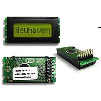 Newhaven Display NHD-0108BZ-RN-YBW LCD Character Display Modules STN-Y/G Refl 53.0 x 24.2
