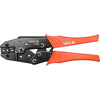 YATO YT-2296 Ratchet Crimping Pliers (0.5-6.0mm2, AWG20-10, 230mm)