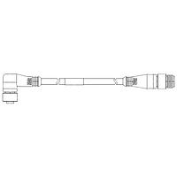 Molex 1200660945 Sensor Cables / Actuator Cables MIC 4P M/MFE 8M ST/90 18/4 PUR