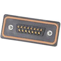 HARTING 09677096715 D-Sub Connectors - Standard Density DSUB IP67 15POLE STR FRONT PLAST