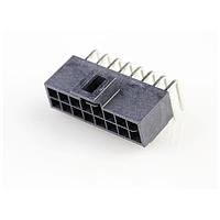 Molex 105314-1516 Receptacle NANOFIT HDR RA DLR 16CKT TIN BLK