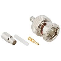Amphenol RF 112644 Connectors BNC CRIMP PLUG 179/U DB 75 OHM-BR