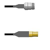 Amphenol Custom Cable Q-1W03X0008008i RF Cable Assemblies N-SJ/SMB-SP RG58 8I