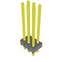 Samtec HTSW-103-17-G-D Pin Header High Temperature PCB Header Strips