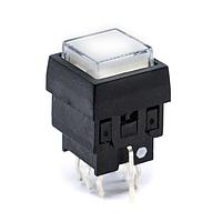 E-Switch LP4EE1PBATW Standard Switches DPDT ON ON 3.7 VDC WHT LED