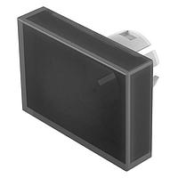 EAO 61-9231.0 Switch Bezels / Switch Caps Lens black 15,3x21,5 plastic opaque
