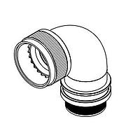 Polamco - TE Connectivity TXR54AB9W-1610BI Tinel-Lock Backshells Tinel Ring Swept Elbow Backshell