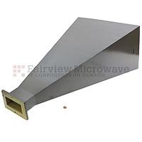 Fairview SH1430-20 WR-430 Standard Waveguide Horn With Flange and 20 dB Typical Gain Operating From 1.7 GHz to 2.6 GHz Frequency Range