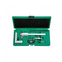 INSIZE 5041-2 4- Piece Measuring Tool Set (0-150mm/0-6",  0-25mm)