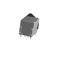 NEUTRIK NE8FAH-S-AE Horizontal PCB Mount RJ45 Receptacle RECP etherCON CAT5 A - PCBH - shielded chassis - asymmetrical ESD-safe push tab