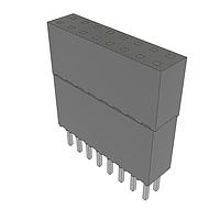 Samtec ESQ-108-44-L-D Sockets Elevated Socket Strip