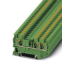 PHOENIX CONTACT 1080103 Feed Through Terminal Block PT 4-TWIN GN