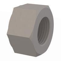 Essentra Components 0437532HN Standard Nut Hex Nut, 3/8-32 Thread, .330 Height