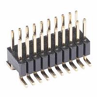 Harwin M52-040000S0545 Pin Strip Pin,2.54mm Tail,Vert SMT, 5P, Double Row