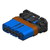 JAE Electronics MX80A06SZ1C Connectors CONNECTOR SOCKET HOUSING 6 CONTACT KEY C 2.54MM