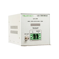 Tekbox TBL05100-1 Line Impedance Stabilisation Network (50Ω // 5µH, 10 kHz – 400 MHz)