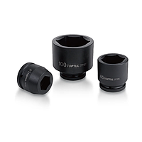 TOPTUL KABA4895 Flank Impact Sockets (1-1/2" Dr. x 95mm L=118mm)