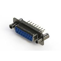 EDAC 628-M15-221-LN4 D-Sub Connectors - Standard Density Vertical Machined D-Sub Connector