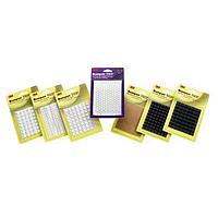 3M Electronic Specialty SJ-6553-Quite-Clear-Pack Bumpers / Feet BUMPON BLISTER PACK 18 BLISTERS PER CASE