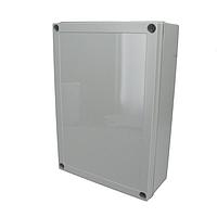 Bud Industries PIP-11775 Commercial Enclosures PC+10% Fiberglass Box with Captive Screws (10 X 7.1 X 3 In)