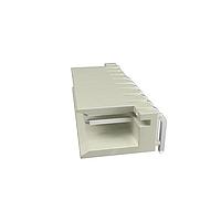 Amphenol FCI 95736-408LF Headers Clincher&trade; Flex Connectors, Right Angle Header, Single row, 8 Positions, 2.54mm (0.100in) Pitch