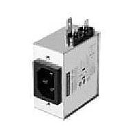 Schaffner FN9246B-12-06 Inlets 12A FASTON IEC INLET W/EARTH LINE CHOKE