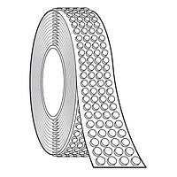 3M Electronic Specialty SJ5801 Rollstock 4mil SILICONE BUMPON 4.5IN x 72YD ROLL