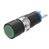 EAO 18-032.0055L Panel Mount Indicators / Switch Indicators Indicator green D9 with Single-LED green 24VDC/2mA