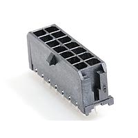 Molex 43045-1427 Shrouded Microfit 3.0 V TH Hdr DR Tin 14Ckt