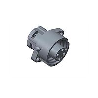 Amphenol LTW PWG-04PFFB-SC7002 Circular Metric Connectors PANEL SCREW SILVER F CONN F PIN