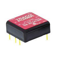 TRACO Power THL 20-4823WI Isolated Product Type: DC/DC; Package Style: 1"x1"; Output Power (W): 20; Input Voltage: 18-75 VDC; Output 1 (Vdc): 15; Output 2 (Vdc): -15; Output 3 (Vdc): N/A