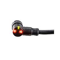 Amphenol LTW LAD-05BFFM-QR8D10 Sensor Cables / Actuator Cables X-Lok, Mini Size, Plastic, 5A, 05 pins, Female Connector, Female Contact, Right Angle, Push Lock, Overmolded, Length 10000mm, IP68