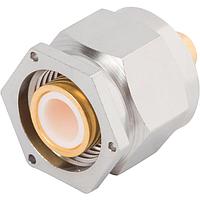 Amphenol SV Microwave SF4501-6023 Cable Connectors PTNC M Conn Lockwire Holes for .085 Cbl