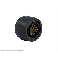 Eaton Souriau-Sunbank UTS614E19P Plugs 19P Strt Pin Plug Backshell Size 14E