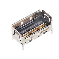 Molex 215980-1001 High Speed I/O Connector NearStack HD Plug, 56 Circuits, with Pick and Place Dust Cap