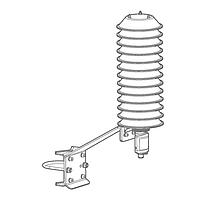VAISALA DTR502B Radiation Shield (195 × 105 mm (7.68 × 4.13 in))