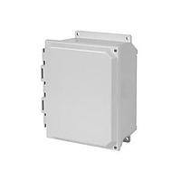 Hammond Manufacturing PJU16148CCHF Junction Boxes N4X Clear Door Hinge Cover w/flange - 16 x 14 x 8 - Fiberglass