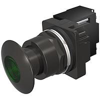 SIEMENS 52BP7G3 Mushroom 3POS,NEMA4X,MTD,XFR 120V,BLK-GRN