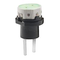NKK Switches AT634F05 LED GREEN LED WITH 5V BUILT IN RESISTOR