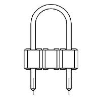 Aavid D057 Component Solder Anchor for BGA Heat Sink, 2 Required