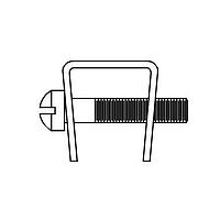 Glenair 500-015-2 Micro-D Backshell Clip Micro-D Backshell