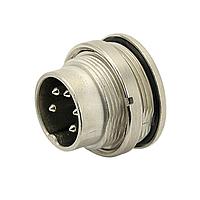 Amphenol Tuchel C091 31C105 200 2 Connectors REAR MT M 5C GOLD ORING SEAL R NUT MT