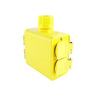 Molex 1301370191 Outlet Boxes OUTLET BOX 5-15 W/FLIP LID 2DUPL