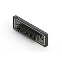 EDAC 628W9W4-624-4N5 Mixed Contact D-Sub Connectors Vertical Waterproof Power Combo D-Sub Connector