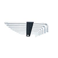 KTC HLD2509 L Shape Long Ball Point Hex-Key Wrench Set ( 9 tools 1.5-10 mm, Ball point)