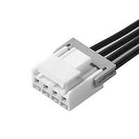 Molex 15137-0403 Discrete Wire Mini-Lock Cbl 2.5mm P F-F 300mm 4CKTS